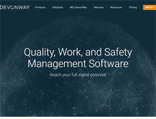 Tablet Screenshot of devonway.com